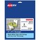 Avery Rectangle Tags Sure Feed Technology 2 x 35 Matte White Strings Included 80 Total PrinttoTheEdge LaserInkjet Printable 80514