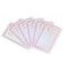 ZHAOYU 100 Pcs NTAG215 Transparent Card NFC Tag Blank Programmable NFC Card Compatible with TagMo and All NFCEnabled Devices