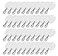Lucky Line Oval Cabinet Key Tag with Hook White 100 Blank Tags 25890