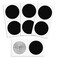 Timeskey NFC Timeskey 100pcs Ntag213 NFC Stickers Black 144 Bytes Compatible with iPhone All NFCEnabled Smartphones