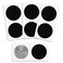 Timeskey NFC Timeskey 100pcs Ntag213 NFC Stickers Black 144 Bytes Compatible with iPhone All NFCEnabled Smartphones