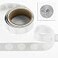 Timeskey NFC TimesKey 100pcs Ntag216 NFC Tags Adhesive NFC Stickers 25mm Fully Programmable 888 Bytes