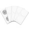 Timeskey NFC 55pcs NTAG216 NFC Tags 216 NFC Stickers NFC216 NFC Tags Stickers Programmable NFC Sticker NFC Tag 888 Bytes Compatible with All NFC Enabled Smartphones and Devices