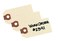 Avery Unstrung Shipping Tags 115 pt Stock 234 x 138 1000 Manila Hang Tags 12301