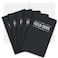 Elan Publishing Company Field NotebookPocket Journal 35x55 Black Graph Memo Book Pack of 5