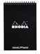 Rhodia Wirebound Notepad A5 Dot Black