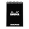 Rhodia Wirebound Notepad A6 Dot Black