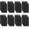 Hooqict 24 Pack Small Pocket Notebook Black Mini Notebooks Party Favors Bulk Spiral Notepads with Lined Pages Memo Pads Pocket Size for Work Office Travel Classroom 39 x 24 Inches