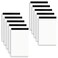 Aidunmis 10 Pack Small Notepads Refills Grocery for List White Memo Pads 3x5 In Writing Notepad of Work Server Writing Note Pads with 50 Sheets Scratch Pads Paper in Each Pad Mini Pocket Notebook Refi