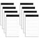 Aidunmis Small Note Pads 3x5 Notepads Mini Pocket Notebook 3x5 Memo Pads Small Notepads Memo Pads 3 x 5 Lined Note Pads of Paper with 30 Sheets Each Pad Mini Pocket Notebook Writing Pads 3x5 White Pap