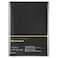 Maruman Mnemosyne Notepad Cover A5 583 x 827 Premium Black Soft Cover Folder With Lined Notepad Included For Professionals Teachers and Students Made in Japan
