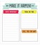 Carson Dellosa Education Carson Dellosa Aim High Notepad 50 Sheet Note Pad With Lined Paper To Do List Checklist Classroom Organization Stationary Desk Accessories and Office Supplies