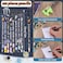 Kolewo4ever 148 Pieces Outer Space Theme Stationery Set100 Space Pencils Astronaut Pencils 24 Planet Rocket Mini Spiral Notepad Memo Pad 24 Space Ship Metal Charms Bookmarks