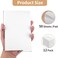 Hoiny Note Pads 4x6 Inch 12 Pack Blank Scratch Pads for Writing 50 Sheets Per Memo Pad for Jotting Down Quick Notes White Pad of Paper for Grocery Shopping Lists Tear off Notepad Small Server Notebook