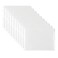 Jiemay Transparent Sticky Notes Pad 3x4 Inch Clear Sticky Notes for Books Message Reminder Waterproof selfAdhesive Translucent Sticky Notes 10 Packs 500 Sheets