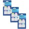 Avery Ultra Tabs Mini Tabs 1 x 15 2Side Writable Assorted Pastel Colors Self Adhesive Repositionable 40 Per Pack 120 Total 3Pack of 74761