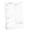 Canopy Street Daily to Do List Sticky Notepad 6 x 10 Sticky Note Fillin ScheduleTodays Plan Reminder Gratitude Self Care Checklist