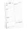 Canopy Street Daily to Do List Sticky Notepad 6 x 10 Sticky Note Fillin ScheduleTodays Plan Reminder Gratitude Self Care Checklist