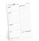 Canopy Street Daily to Do List Sticky Notepad 6 x 10 Sticky Note Fillin ScheduleTodays Plan Reminder Gratitude Self Care Checklist
