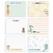 Gotcha Covered Notebooks Cute Animal Pun Sticky Note Pads 4 x 3 Clever Sticky NotesSet of 6 Pads 50 Sheets Per PadTrendy Gift IdeaMade in The USA