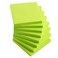 Vanpad Sticky Notes 3x3 InchesBright Green SelfStick Pads Easy to Post for Home Office Notebook 8 PadsPack