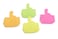 Premier Stationery Stikie Thumbs Up Sticky Notes 100 Sheets 4 Assorted Colours