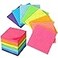 Geosar 24 Pack Lined Grid Sticky Notes 3 x 3 Inch Note Colorful Self Stick Notes Power Memo Pads Strong Adhesive Self Stick Note for Gifts School Office Supplies 8 ColorsBright Color