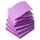 Osboo Sticky Notes 3x3 Pop Up SelfStick Notes Pads with Bright Colors Easy to Post for Office School Home 4 PadsPack 90 SheetsPad Purple