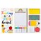 Xqumoi Teaching is A Work of Heart Sticky Notes Set Blackboard SelfStick Note Pads Teacher Appreciation Gift Writing Memo Pads School Office Supplies