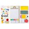 Xqumoi Teaching is A Work of Heart Sticky Notes Set Blackboard SelfStick Note Pads Teacher Appreciation Gift Writing Memo Pads School Office Supplies