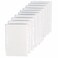 Berklia Transparent Sticky Notes3x2 Inch Clear Sticky NotesWaterproof White Bible Sticky NoteTransparent Stickers for School Supplies College10 Packs500 Sheets