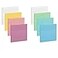ENLUOM 400 Sheets Colored Transparent Sticky Notes 3 x 3 in Translucent Sticky Notes Pastel Clear Waterproof See Through SelfSticky Note Aesthetic Bible Journaling Sticky Notes 8 Pads