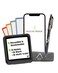 Rocketbook Reusable Sticky Notes Restick and Reorganize Memo Pads 3x3 16 MultiColored and 15 Black Sticky Notes Includes Pen Towel Carrying Case Kit of 2