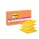 Post-it Postit Super Sticky Dispenser Popup Notes 6 Sticky Note Pads 3 x 3 in 2X the Sticking Power School Supplies and Oce Products Use with Postit Note Dispensers Energy Boost Collection