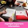 Post-it Postit Flags 1 in x 17 in One Dispenser with 200 Count Yellow Sticky Tabs Removable Page Markers for Planners Journals and Calendars 200 Flags Total