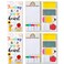 Xqumoi 2 Pack Teaching is A Work of Heart Sticky Notes Set Ruler Blackboard Pencil Apple SelfStick Note Pads Teacher Appreciation Gift Writing Memo Pads Page Marker Back to School Office Supplies
