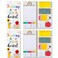 Xqumoi 2 Pack Teaching is A Work of Heart Sticky Notes Set Ruler Blackboard Pencil Apple SelfStick Note Pads Teacher Appreciation Gift Writing Memo Pads Page Marker Back to School Office Supplies