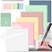 MEIGAONE Transparent Sticky Notes 3x3 with Sticky Tabs Marker Pen 9 Pack Clear Sticky NoteSuper Strong Adhesion Waterproof Translucent Sticky Note for Study BookOfficeSchool Supplies