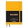 LEUCHTTURM1917 The Official Bullet Journal Edition 2 Notebook Built for BuJo Medium A5 204 Pages of 120gsm Paper With Bujo Pocket Guide Yellow24