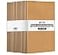 Better Office Products Kraft Notebooks with Lined Paper 24 Pack 83 in x 55 in A5 Size 60 Lined Ivory Pages 80 gsm Soft Cover Composition Notebooks Stitched Spines Kraft Travel Journals