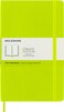 Moleskine Classic Notebook Large Plain Lemon Green Soft Cover 5 x 825