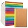 feela 56 Pack Composition Notebooks Bulk Kraft Cover Lined Blank College Ruled Composition Travel Journals with Rainbow Spines For Women Students Business 60 Pages 83x 55 A5 8 Colors