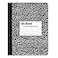 Oxford Marble Composition Book 9 34 X 7 12 Inches Wide Rule Paperback 100 Sheets White 63795