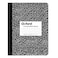 Oxford Marble Composition Book 9 34 X 7 12 Inches Wide Rule Paperback 100 Sheets White 63795