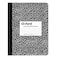 Oxford Marble Composition Book 9 34 X 7 12 Inches Wide Rule Paperback 100 Sheets White 63795