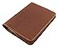 Rustic Ridge Leather Refillable Leather Pocket Notebook Mini Composition Cover Fits Standard 45 x 325 Mini Composition Book Dark Brown