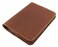 Rustic Ridge Leather Refillable Leather Pocket Notebook Mini Composition Cover Fits Standard 45 x 325 Mini Composition Book Dark Brown