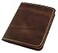 Rustic Ridge Leather Refillable Leather Pocket Notebook Mini Composition Cover Fits Standard 45 x 325 Mini Composition Book Vintage Brown