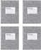Oxford Spiral Composition Notebooks 4 Pack College Ruled Paper 934 x 712 Inches 80 Sheets Black Marble Cover 64951