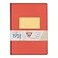 Clairefontaine Back to Basics 1951 Clothbound Notebook 5 34 x 8 14 96 Pages Lined Red Coral